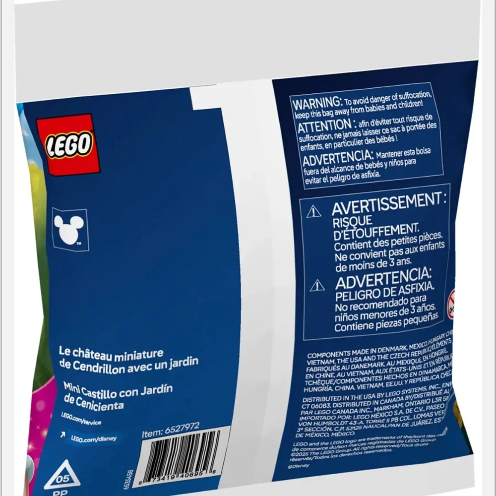 LEGO Cinderella’s Mini Garden Castle (30695) NEW in Sealed Bag